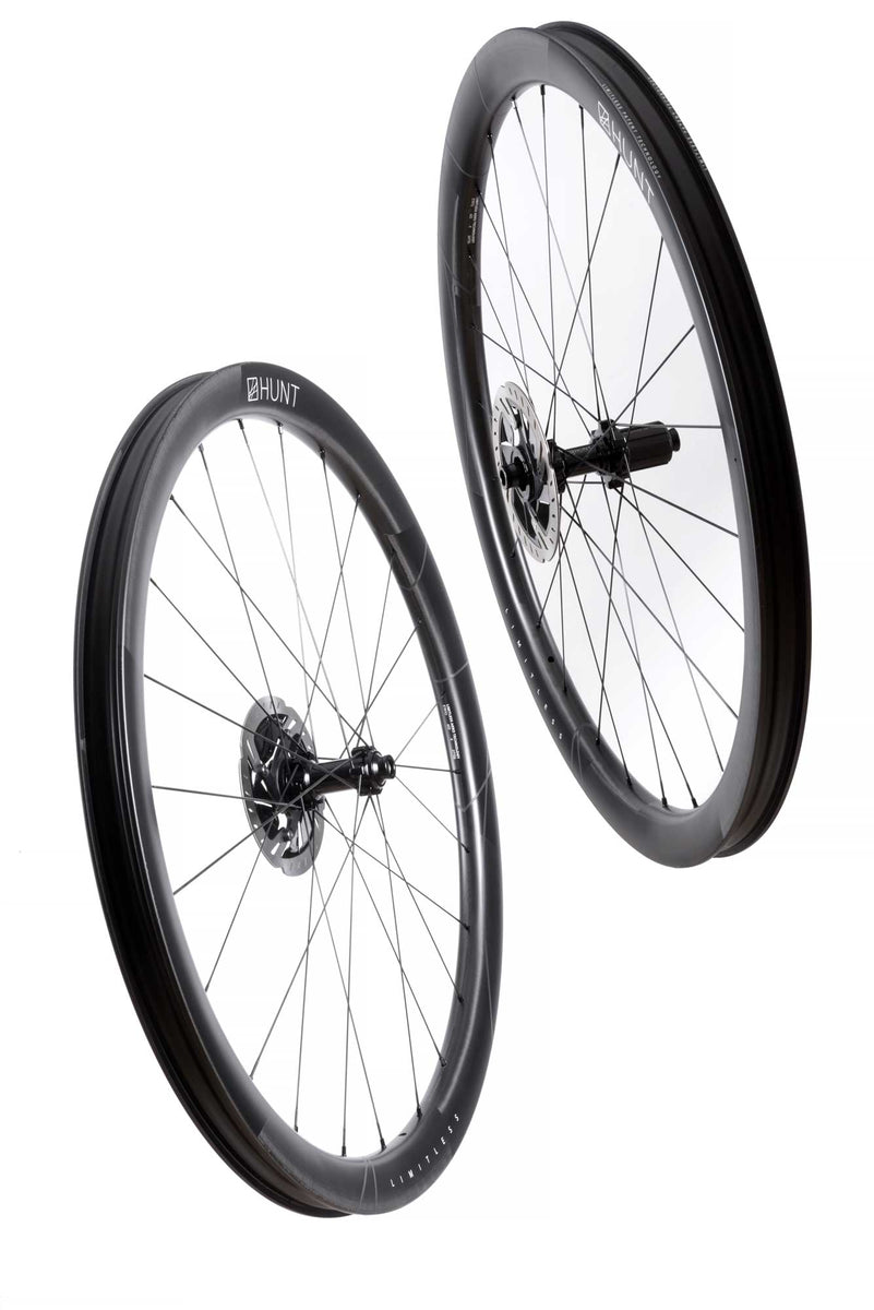 HUNT 40 Limitless Gravel Aero Wheelset Hunt Bike Wheels US