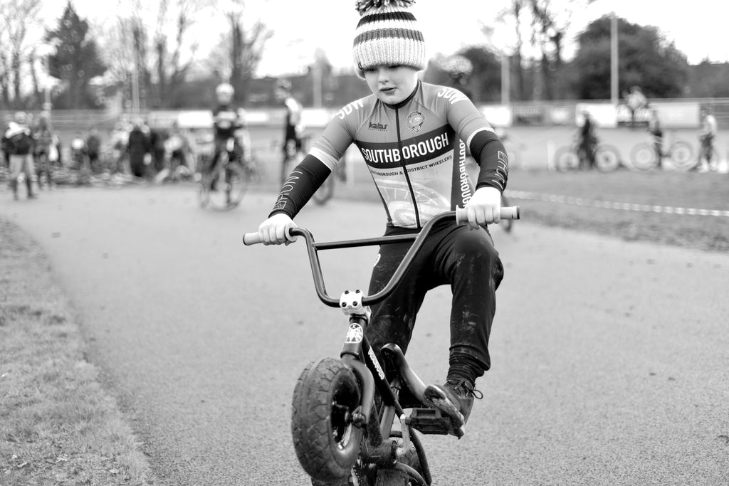 Theo Sandell OpenDev CX Winner, popping a wheelie