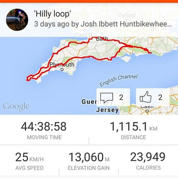 Josh Ibbett - Cycling to Lands End (and back): a weekend away