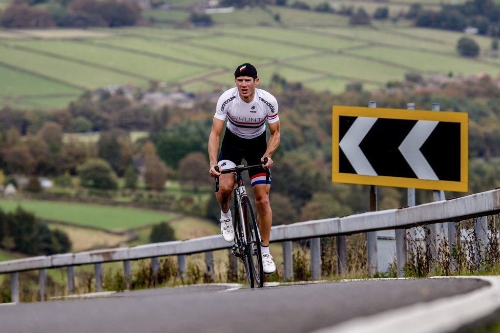 Andrew Feather on the National Championship Hill Climb