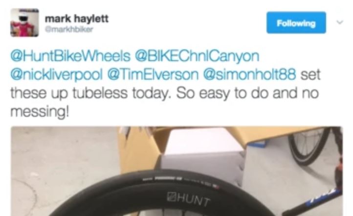 Mark Haylett's Twitter