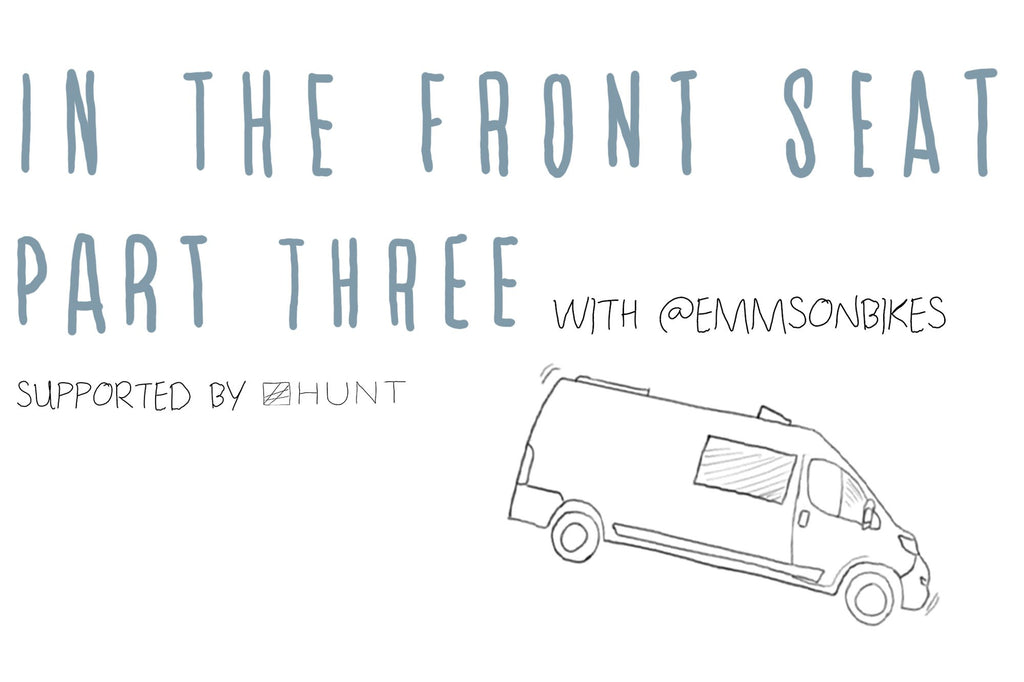 In the front seat part 3 logo