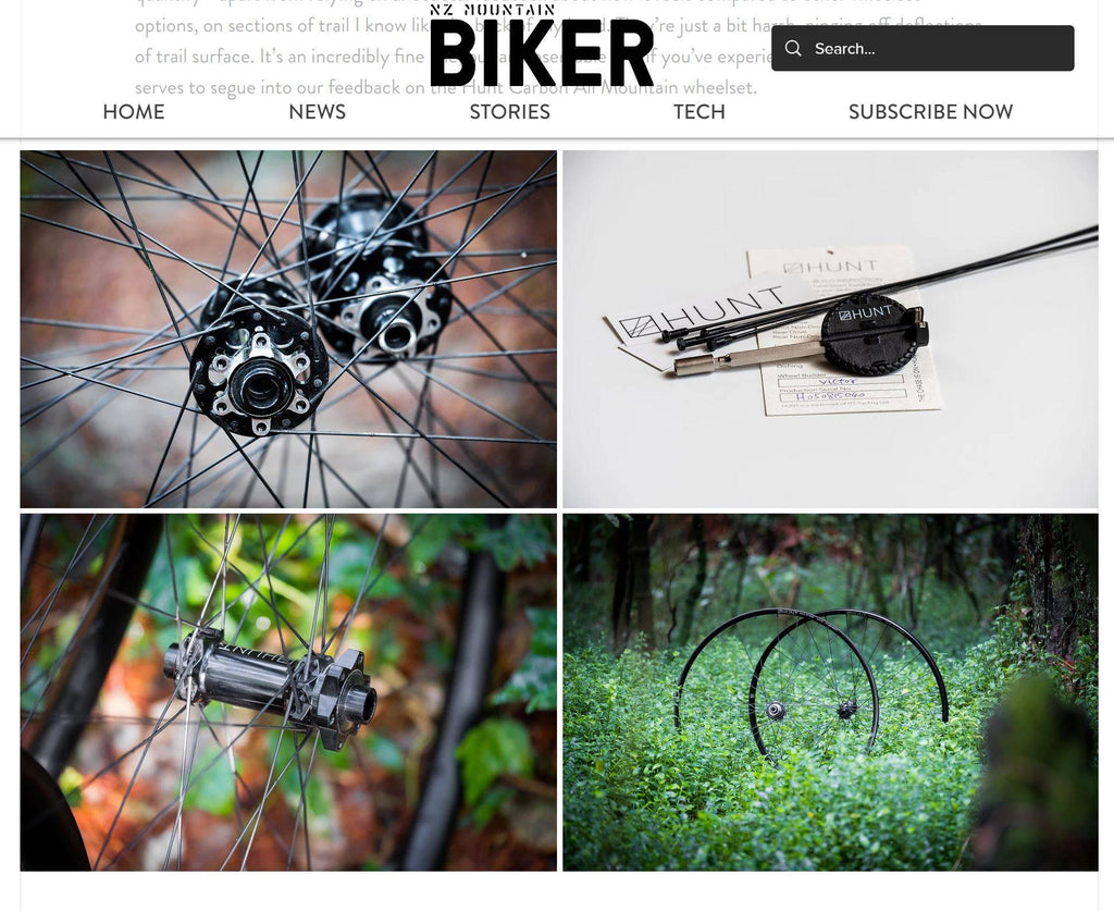 NZ Mountain Biker - Hunt All-Mountain Carbon and XC Wide Wheelset