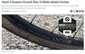 Bike Perfect 5/5 Review - Hunt 4 Season Gravel Disc X-Wide Wheelset