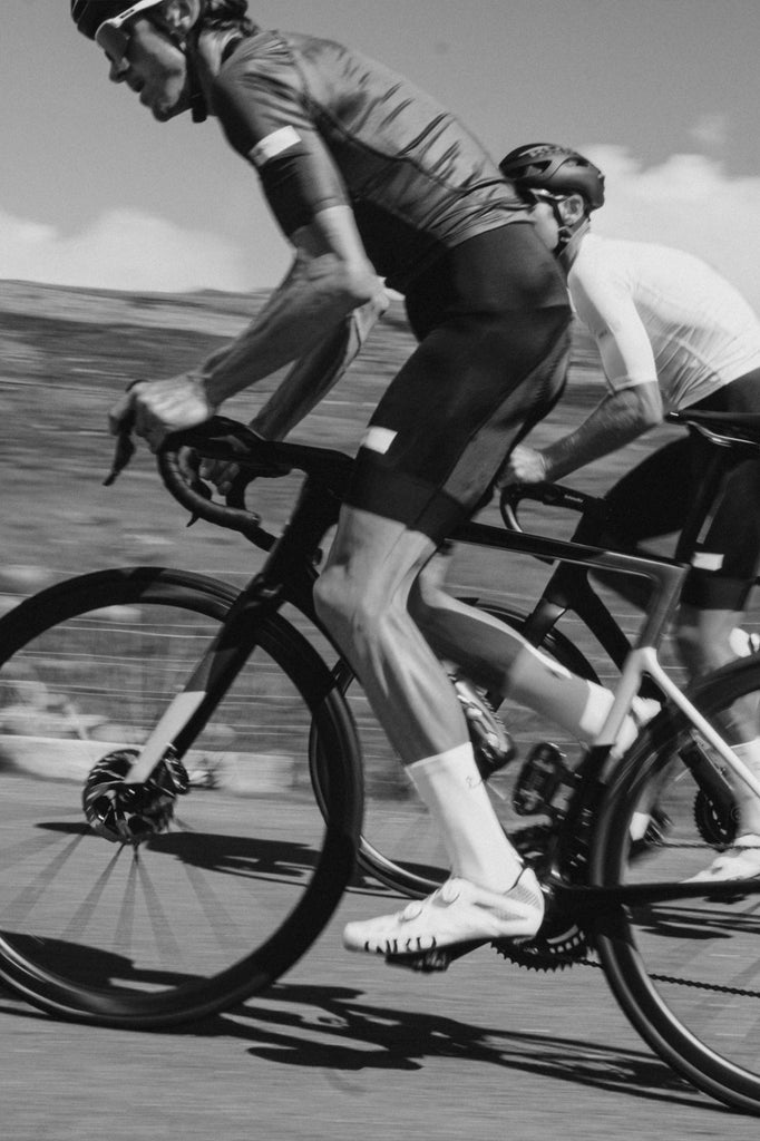 Rich riding up a climb