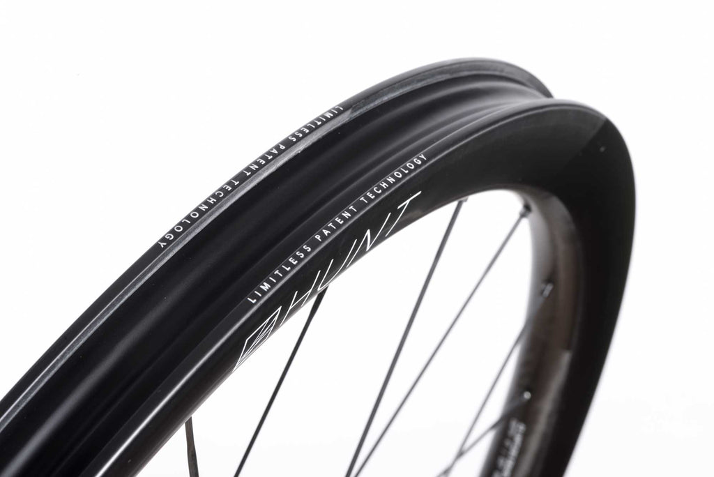 HUNT 40 Limitless Gravel Aero UD Carbon Spoke Wheelset