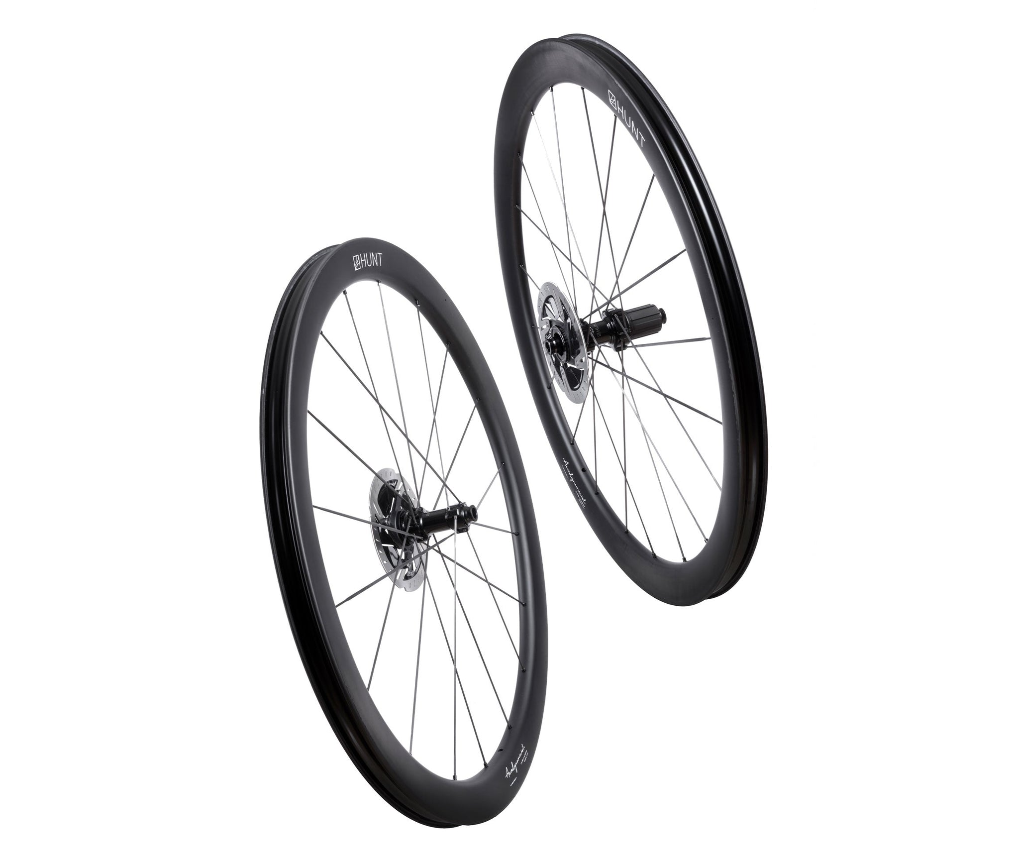 HUNT 44_46 Aerodynamicist UD Carbon Spoke Disc Wheelset