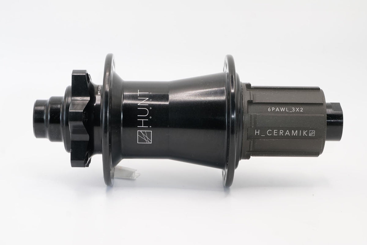 Rear Hub | Engage 17 Boost | 6-Bolt | 32 Hole | Black – Hunt Bike Wheels US