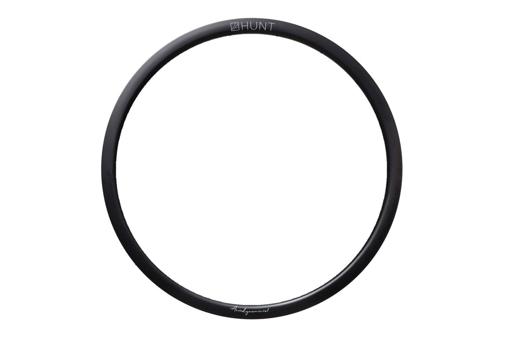 HUNT 32 Aerodynamicist UD Carbon Spoke Disc Rim | Front | Hookless