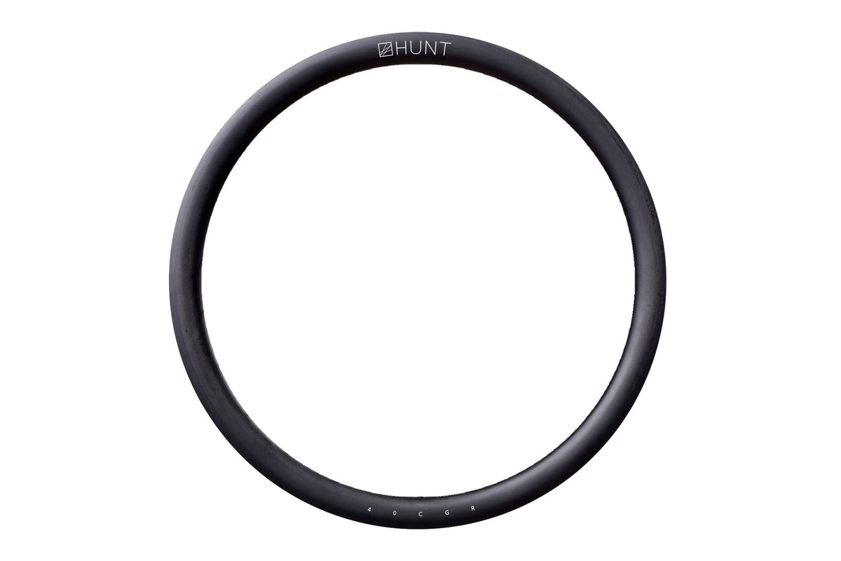 HUNT 40 Carbon Gravel Disc Rim | Rear | Hookless – Hunt Bike Wheels US
