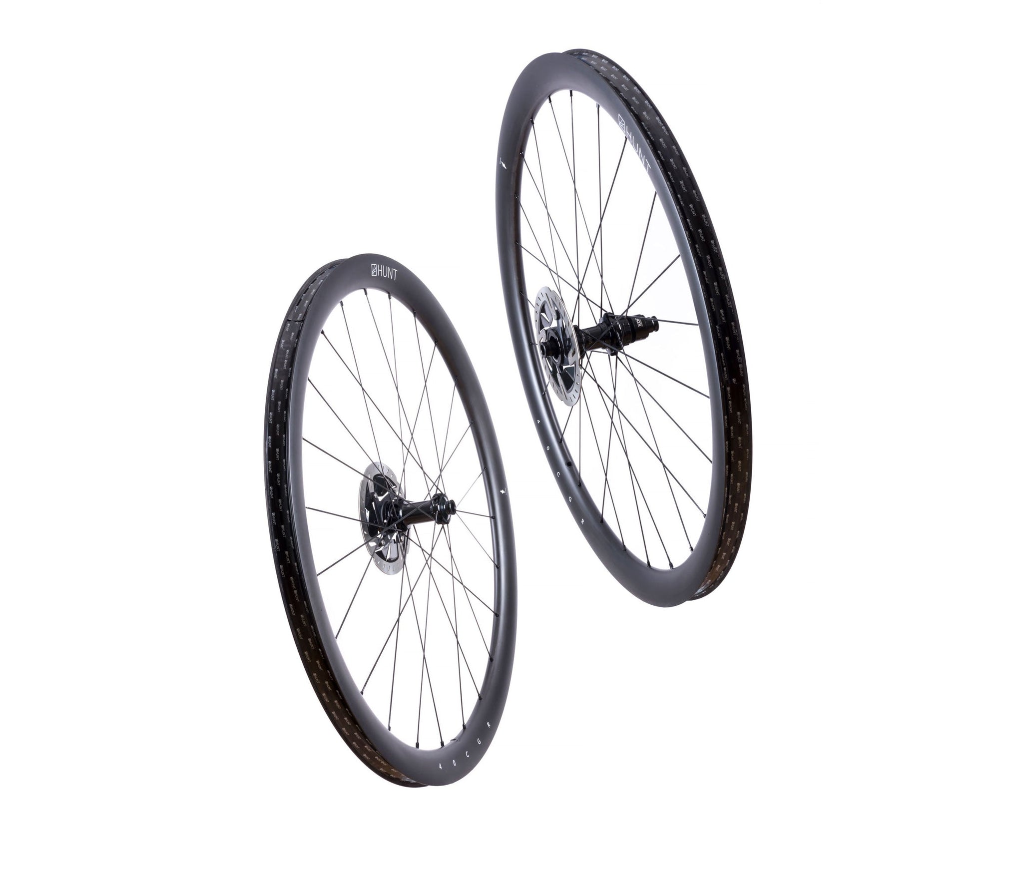 HUNT 40 Carbon Gravel Race Wheelset Hunt Bike Wheels US