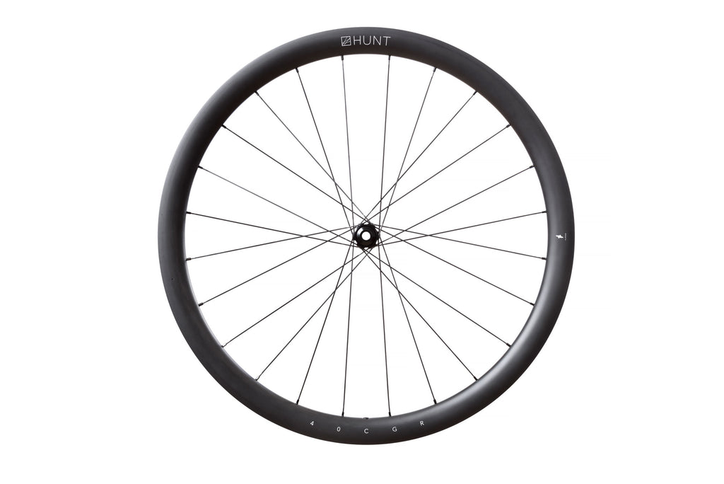 HUNT 40 Carbon Gravel Race H_Cyclo Front Wheel