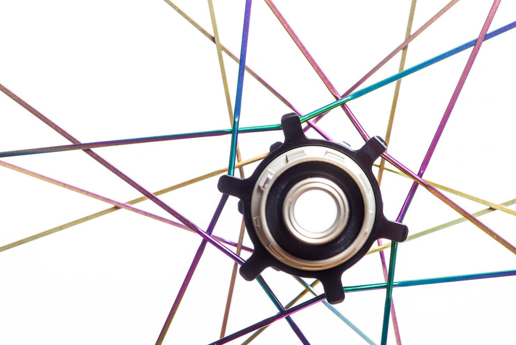 Spoke | TI-AER2022 | Straight-Pull | Bladed | 274mm | Ti-Nitride Oil-Slick
