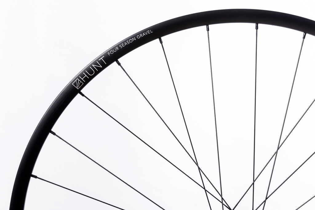 <h1>SPOKES</h1> <i>We chose Pillar triple butted spokes, lighter and providing a greater degree of elasticity to maintain tensions and add fatigue resistance. The PSR J-bend spokes feature the 2.2 width at the spoke head providing more material in this high stress area. The nipples come with a square head so you can achieve precise tensioning. Combining these components well is key which is why all Hunt wheels are hand-built.</i>