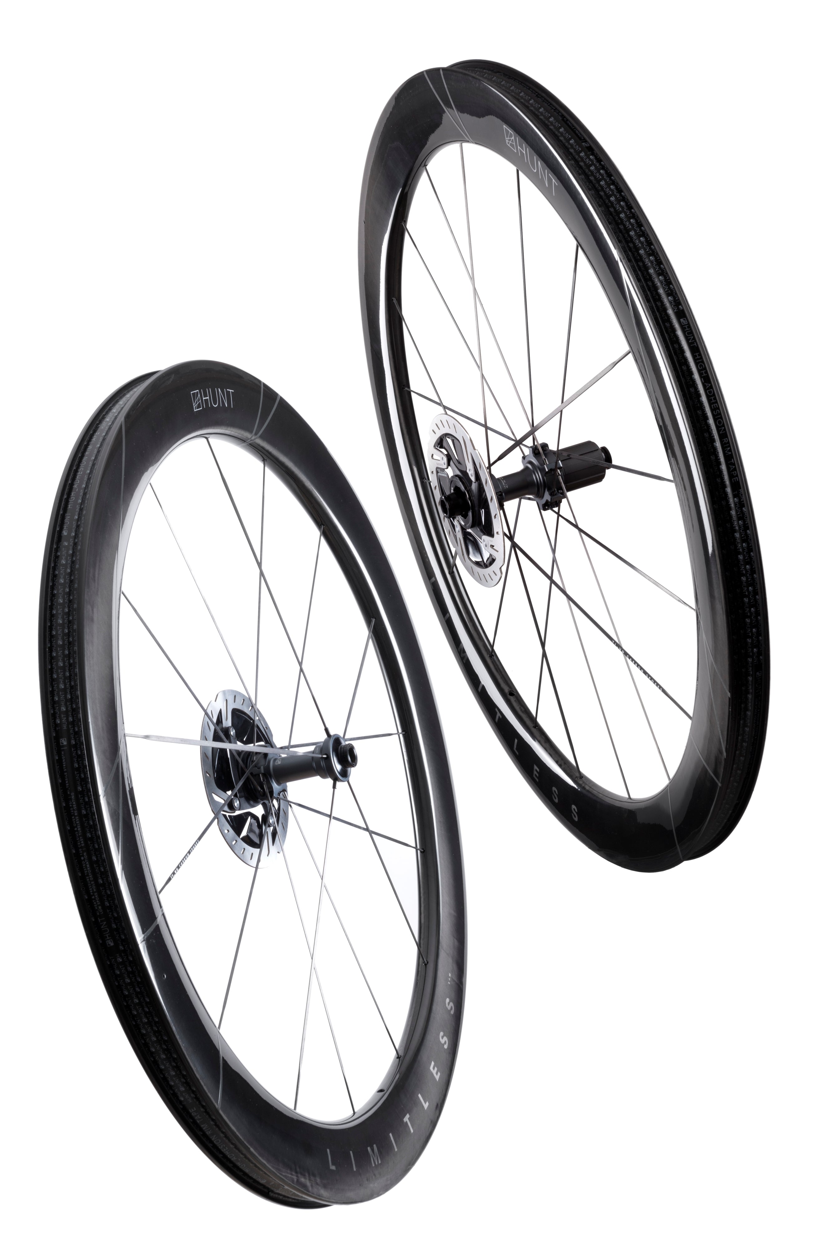 Hunt Rear Disc Wheel HUNT 5AM Limitless Ti_UD Carbon Spoke Disc Wheelset – Hunt Bike Wheels US