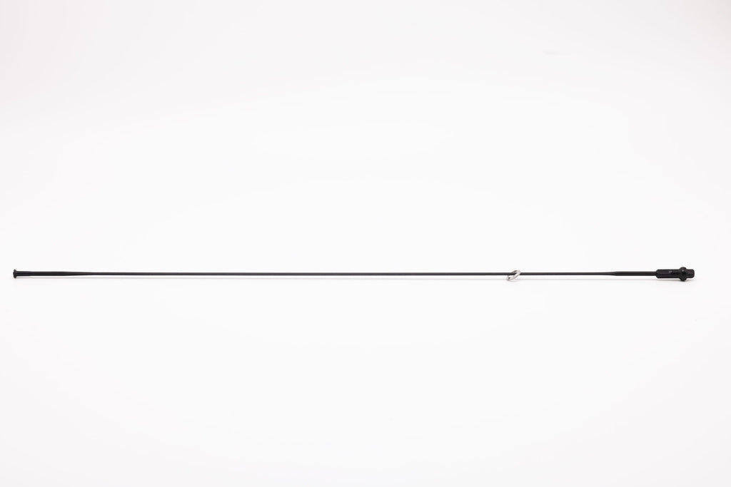 IC439 Spoke Bundle | Rear | Drive Side | TB2015-14G | Straight-Pull | Rounded | 301mm | Black