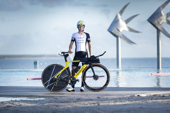 <h1>RACE PROVEN</h1><i>Ridden to victory at the sport’s highest stages. This TT disc wheel has been in development alongside our professional team, Canyon dhb SunGod, and professional triathlete Amelia Rose Watkinson.</i>