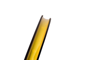 <h1>Rim Bed</h1><i>H-Lock is our tubeless-ready rim bed profile with up-kicks to the shoulders of the tubeless steps which help to create a great rim-well seal for first installation and easy sealing of tubeless tyres. The H-Lock profile also locks the beads in place more securely once seated. This is especially important when running lower pressures or riding off-road.</i>