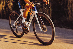 <h1>UD Carbon Spokes</h1><i>Incredibly strong (achieving over 450kgf per spoke) TaperLock UD carbon spokes offering 30% increase in stiffness against steel ones. Only 2.7g per spoke. Due to the TaperLock technology, these spokes can be trued easily using a spoke key from within the rim bed.</i>