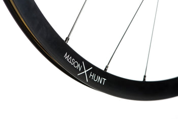 <h1>Rims</h1><i>HFR+ strong and lightweight 6061-T6 heat-treated rim, featuring an asymmetric shape, inverted from front to rear to provide balanced higher spoke tensions meaning your spokes stay tight for the long term. The rim profile is disc specific which allows higher-strength to weight as no reinforcement is required for a braking surface. The extra wide rim at 24mm (19mm internal) which creates a great tyre profile with wider 25-50mm tyres, giving excellent grip and lower rolling resistance.</i>