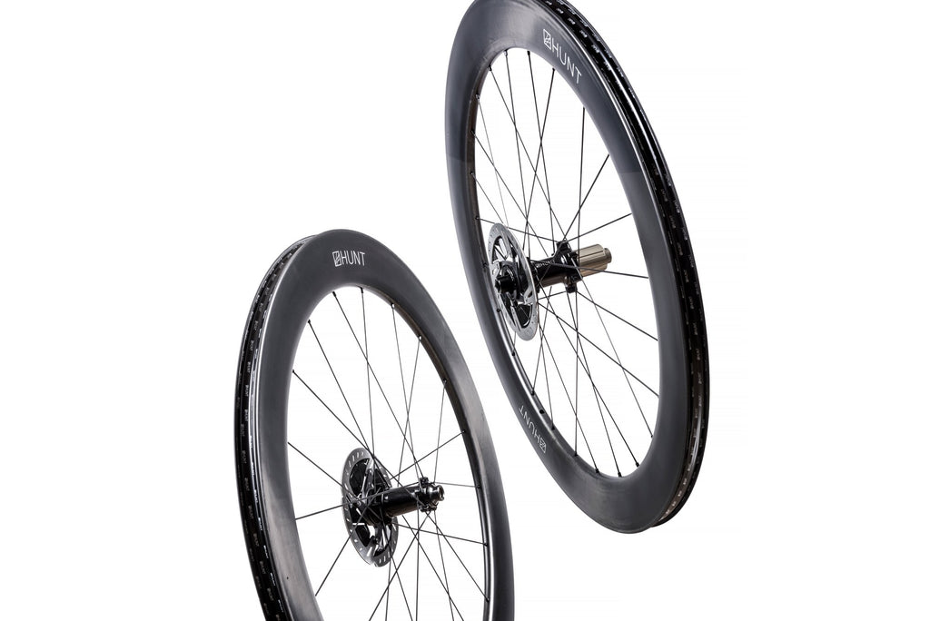 Carbon aero store disc wheelset