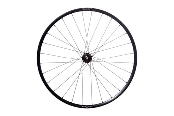 <h1>Rims</h1><i>Strong and light 6066-T6 (+34% tensile strength vs 6061-T6) heat-treated rim features an asymmetric shape which is inverted from front to rear to provide balanced higher spoke tensions meaning your spokes stay tight for longer. The profile is disc-specific, allowing higher-strength to weight as no reinforcement is required for a braking surface. The extra wide rim at 29mm (25mm int) creates a great tire profile with wider 35c+ tyres, giving excellent grip and lower rolling resistance.</i>