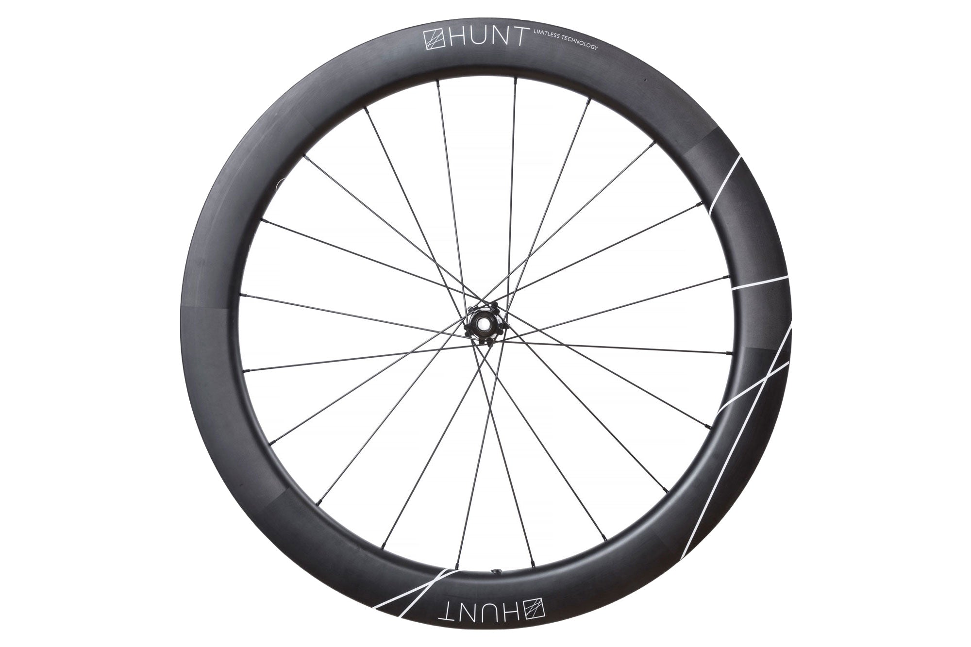 <h1>PATENTED LIMITLESS TECHNOLOGY </h1><i>In order to create the most aerodynamic & stable shape for the tyre, a rim bed of 21mm is needed. With the tyre profile this creates the ideal shape of the rim curves out to an external width of 34mm. To overcome the weight penalty associated with this, we use a (non-structural) low density expanding polymer insert, inside a channel carved out during pre-preg.</i>