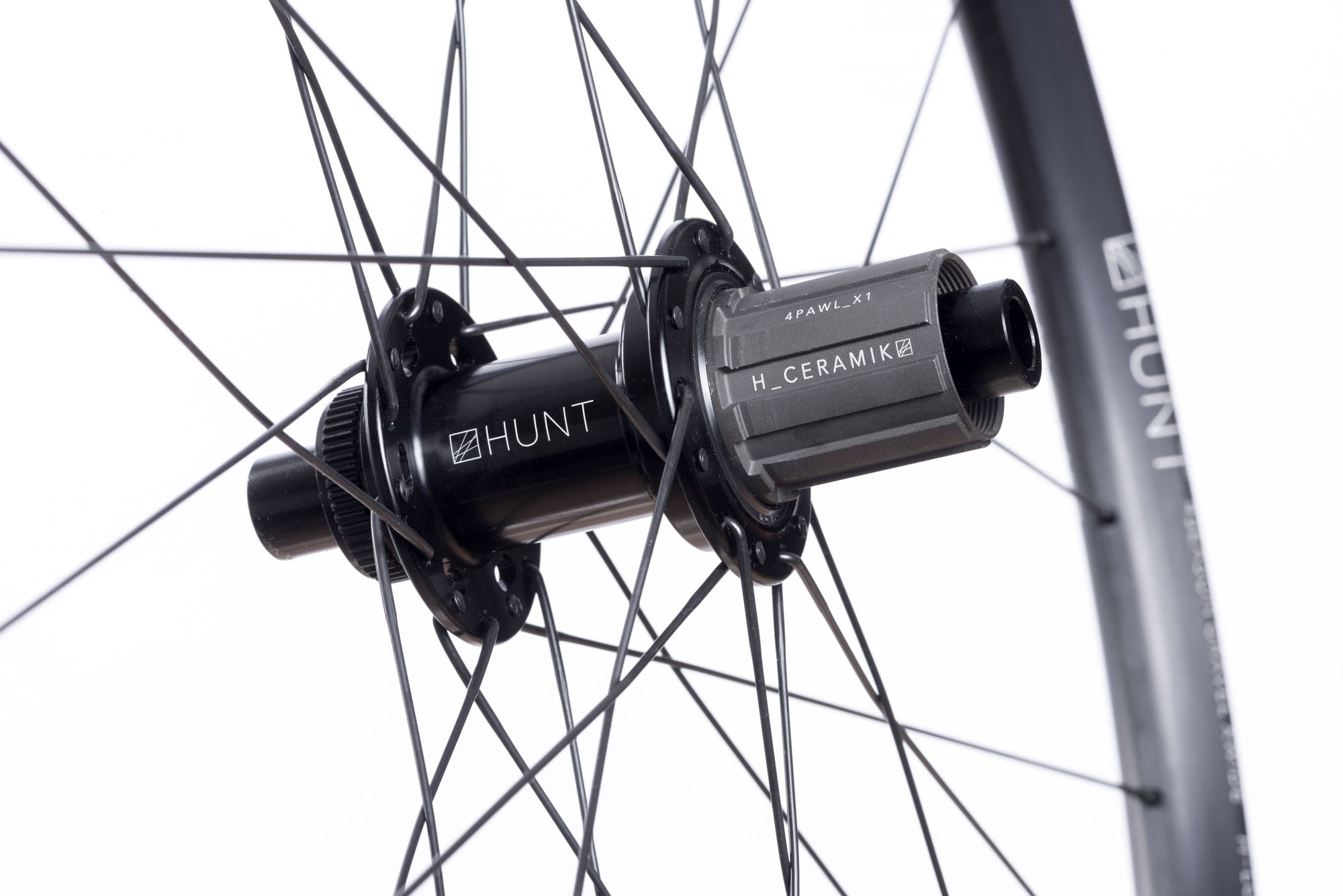 <h1>Freehub Body</h1><i>Durability is a theme for HUNT, as time and money you spend fixing is time and money you cannot spend riding or upgrading your bikes. This is especially important for a 4 Season bike you use regularly in harsh conditions. As a result, the freehub features our H_CERAMIK coating to provide excellent durability against cassette sprocket damage often seen on standard alloy freehub bodies.</i>