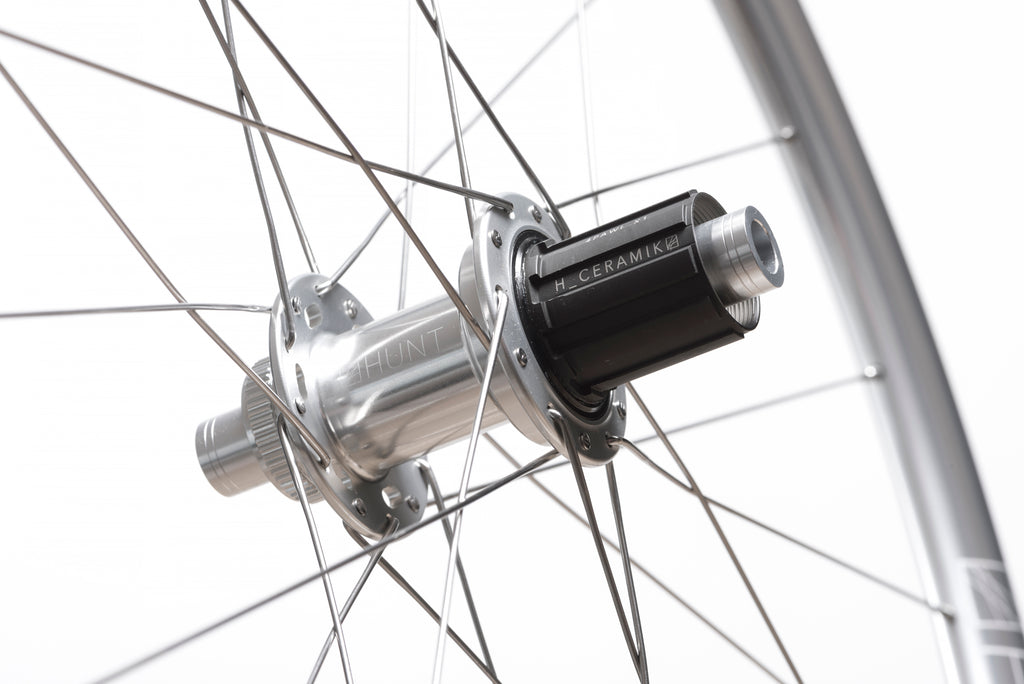 <h1>Freehub Body</h1><i>Durability is a theme for HUNT as time and money you spend fixing is time and money you cannot spend riding or upgrading your bikes. As a result, we've developed the <em>H_CERAMIK</em> coating to provide excellent durability and protect against cassette sprocket damage often seen on standard alloy freehub bodies.</i>