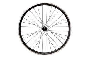 RimsThe wheelset utilises our strongest rim material in the tried and tested profile from our Race Aero Wide wheels. We've added even more width (24mm external and 19 internal) and depth (31mm) for extra grip, comfort, low aero drag and low rolling resistance advantage. It's also important to note that widening the rim increases the air volume for any given tyre size thus creating better shock absorption which is especially useful for higher loading/more powerful riders.