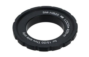 SMHB20 / HMB618 Centre-Lock Ring for Disc Rotors to fit around 15/20mm front bolt through axles